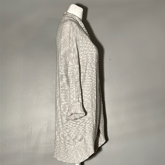 Express Grey Cardigan Sweater, Size Medium - Picture 3 of 6